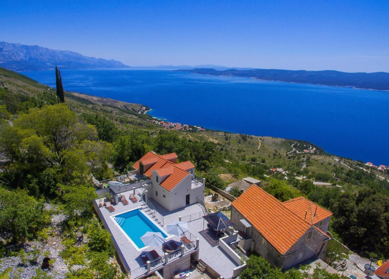 Xxl Villa Vista - Heated Pool Lokva Rogoznica Exterior foto