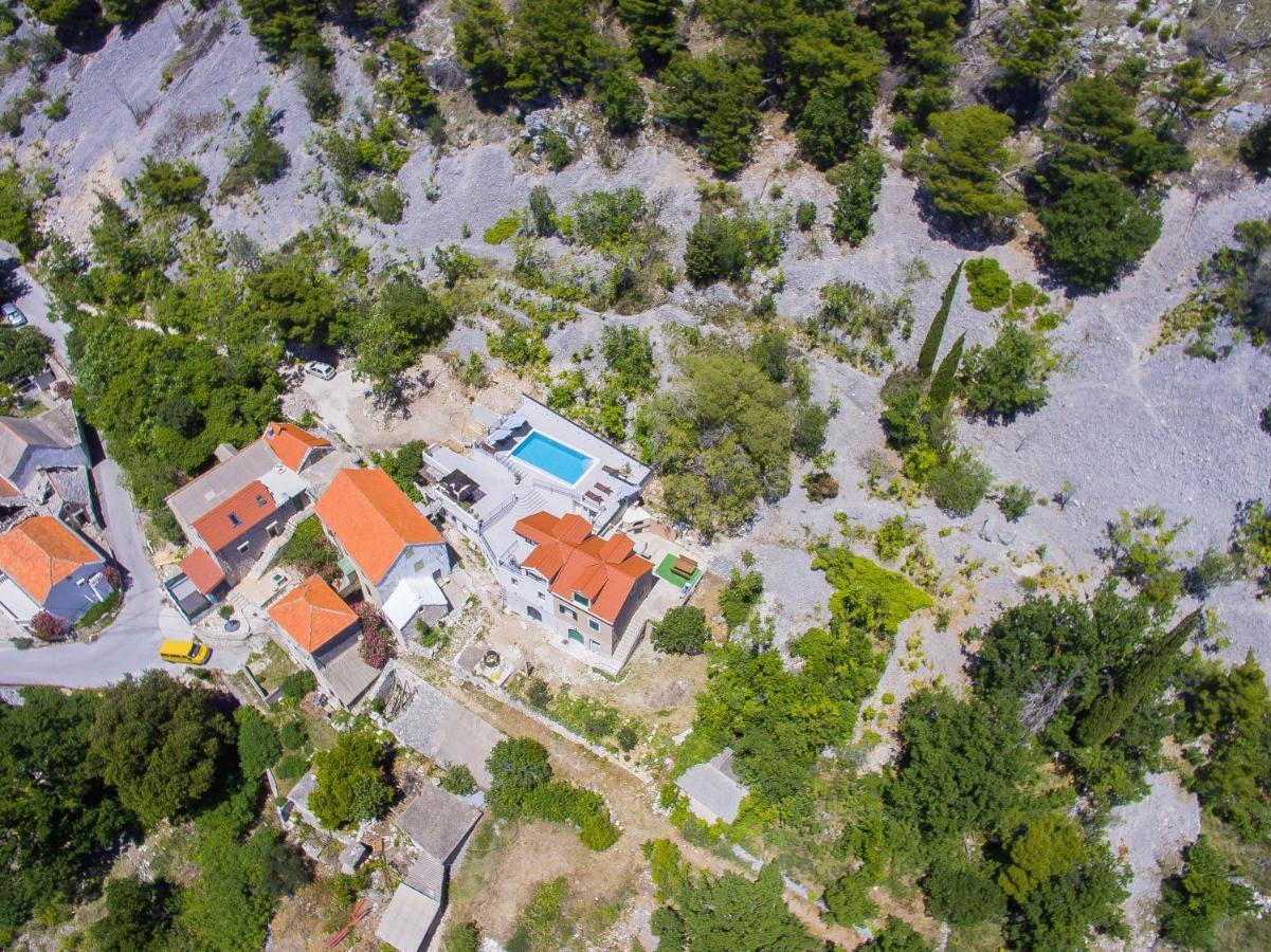 Xxl Villa Vista - Heated Pool Lokva Rogoznica Exterior foto
